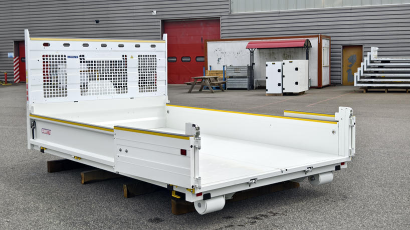 Caisson E-Xcalibur, porte arrière