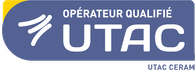 Logo certification UTAC opérateur qualifié